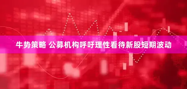 牛势策略 公募机构呼吁理性看待新股短期波动